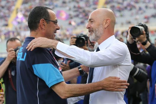 Sarri e Pioli Sarri e Pioli