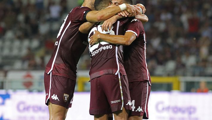 Sport Calcio Tim CUP 2018-2019 TORINO-COSENZA
Nella foto:la festa del Toro 