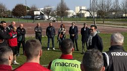 Padova, Oughourlian a sorpresa si presenta all’allenamento