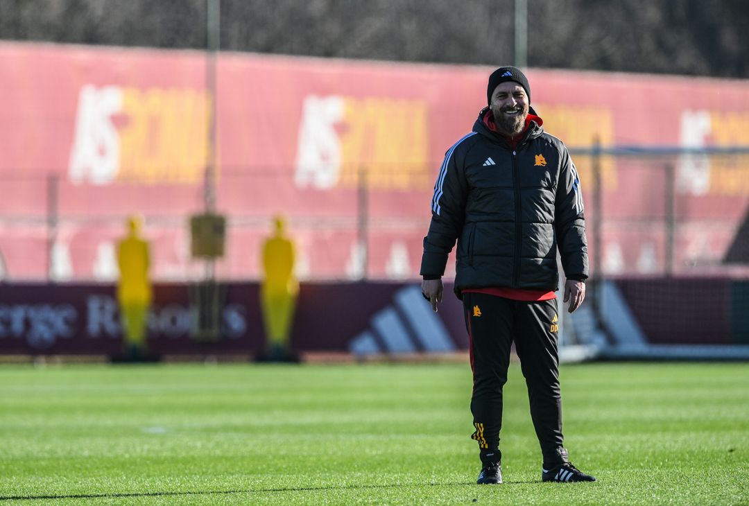 Roma, l’ultimo allenamento prima della partenza per Riyad – FOTOGALLERY - immagine 23