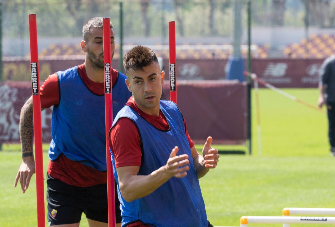 Trigoria, ripresa degli allenamenti a tre giorni da Roma-Venezia – FOTO GALLERY - immagine 19