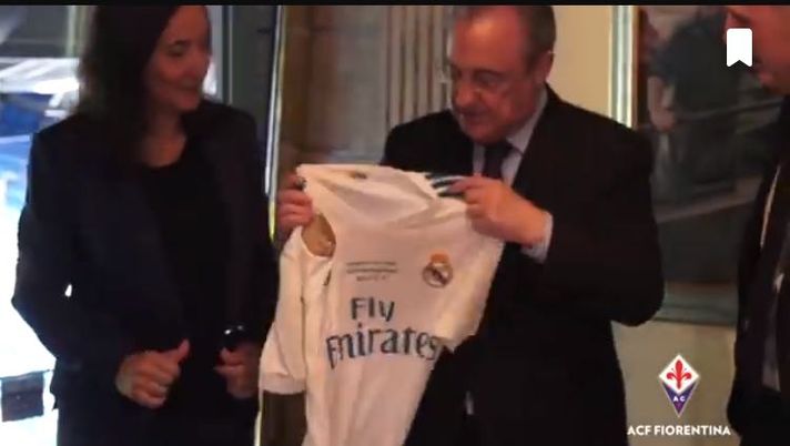 Foto tratta dai profili social dell'ACF Fiorentina 