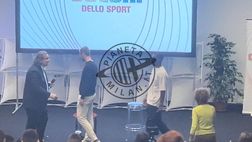 Milan, l’arrivo di Tomori e Pobega per ‘Tutti i colori dello sport’ | VIDEO