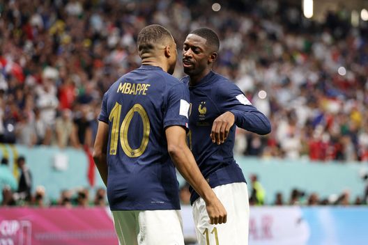 Francia Mbappé Dembelé (getty images) Francia Mbappé Dembelé
