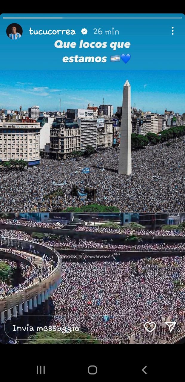 Mare di gente in festa in Argentina. Correa: “Che pazzi siamo”- immagine 2