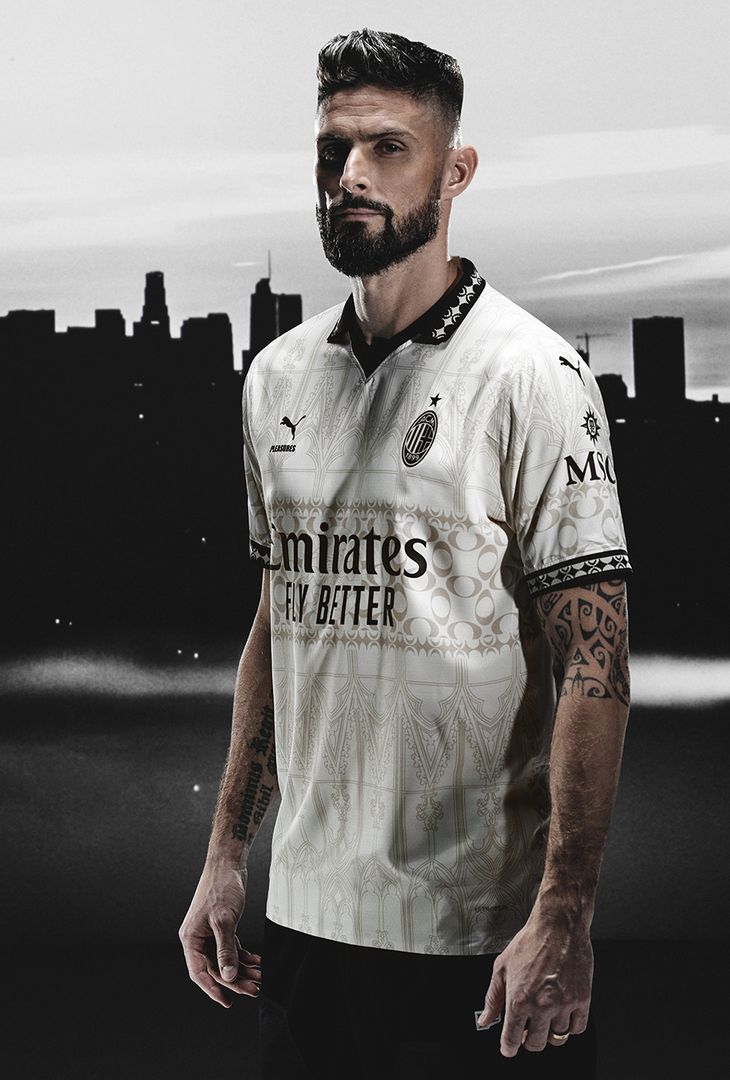 Nuova quarta maglia Milan 2023-2024 PUMA PLEASURES