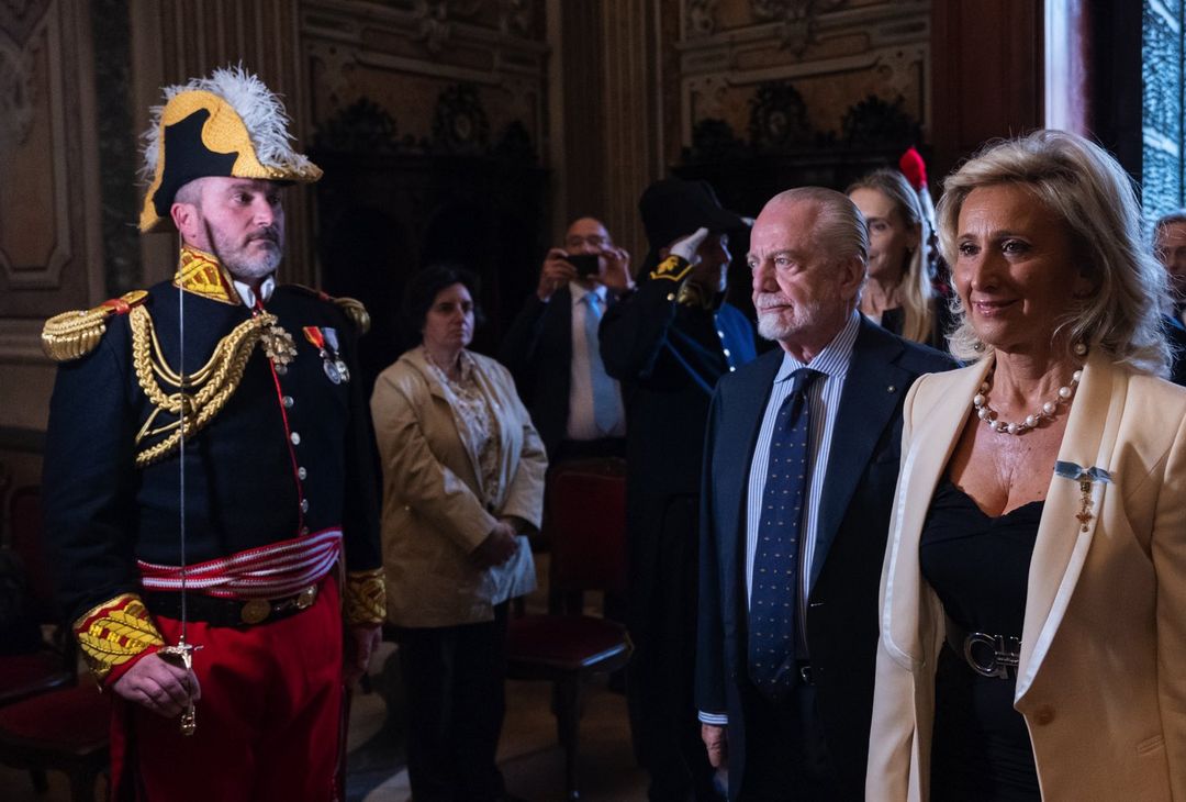 GALLERY De Laurentiis riceve l’onorificenza di Cavaliere alla Nunziatella - immagine 2