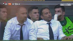 Cori contro Iuliano a Udine, giudice sportivo: “Gravemente offensivi”. Multa per l’Inter