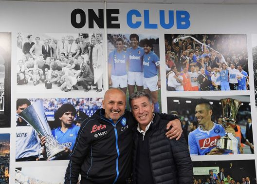 Foto SSCN FOTO Careca, questa mattina incontro con Spalletti e la squadra a Castel Volturno- immagine 2