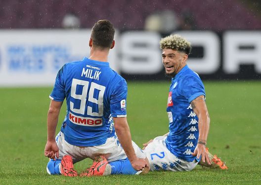 (Photo by Francesco Pecoraro/Getty Images) napoli lazio milik