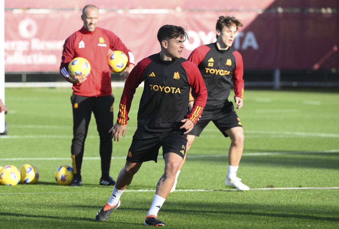 Roma, la ripresa degli allenamenti dopo la trasferta di Riyad – FOTO GALLERY - immagine 36