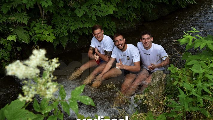 Andrea Fulignati, Josip Posavec e Leonardo Marson Andrea Fulignati, Josip Posavec e Leonardo Marson