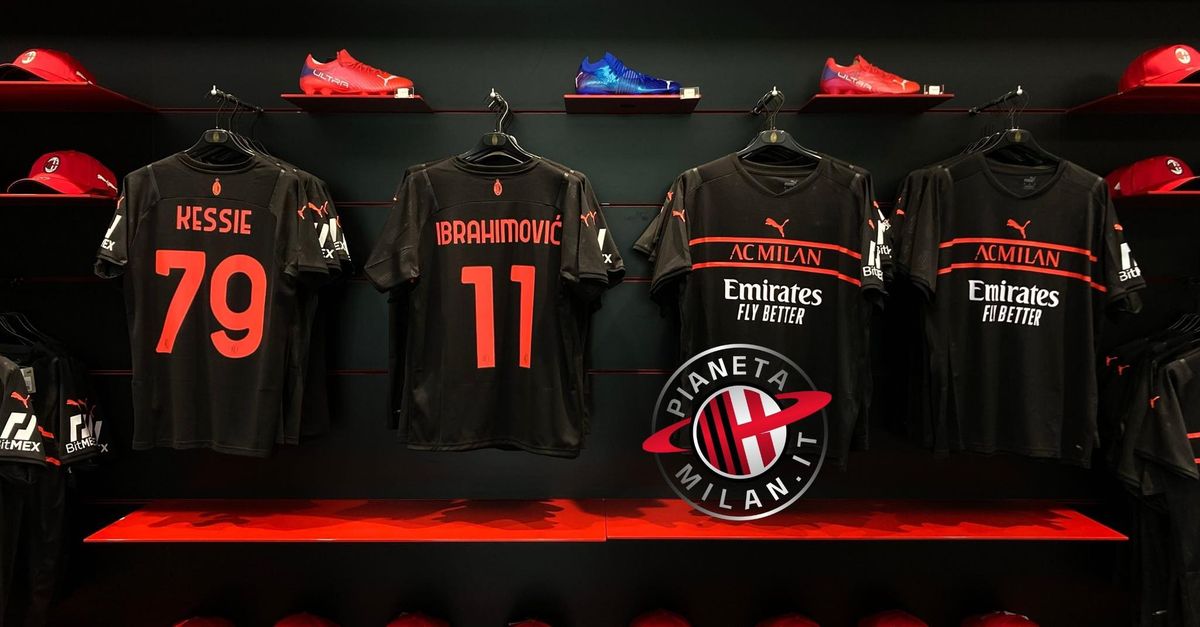 Milan, le foto del nuovo fourth kit nello spogliatoio: Il drip del Milan  non ha eguali