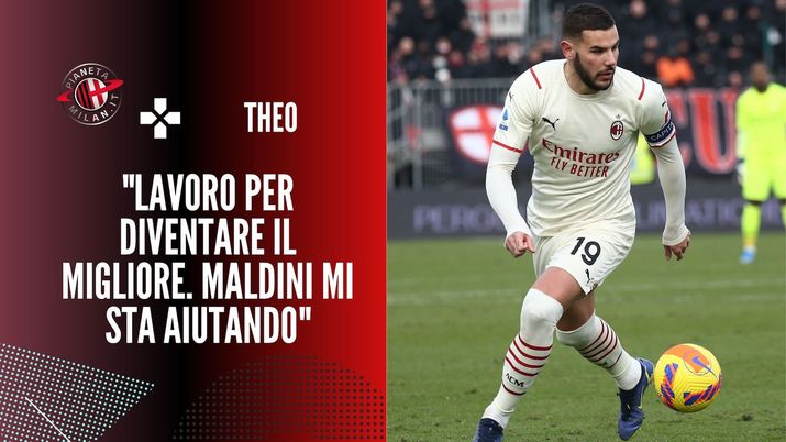 Theo Hernández (difensore AC Milan) ha parlato al termine di Venezia-Milan 0-3 (Serie A 2021-2022) | News (Getty Images) Theo Hernández AC Milan Venezia-Milan 0-3 Serie A 2021-2022