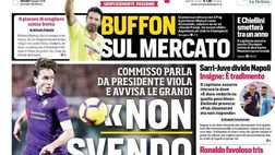 Prima Pagina, Corriere dello Sport: “Non svendo Chiesa. Buffon sul mercato. Boban-Milan si può fare”