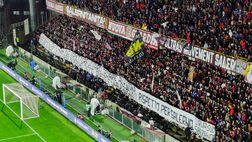 Derby perso e toni duri: curva Salernitana “Gogna e vergogna…”