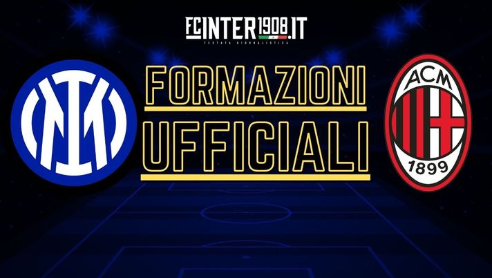 Inter-Milan, formazioni ufficiali: torna Skriniar dal 1′. Lautaro-Dzeko in attacco - immagine 1