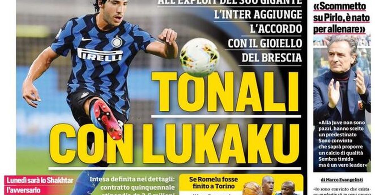 CORRIERE DELLO SPORT – La Prima Pagina Di Oggi, 12 Agosto 2020 ...