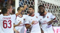 20 agosto 2017: vittoria convincente del nuovo Milan contro il Crotone
