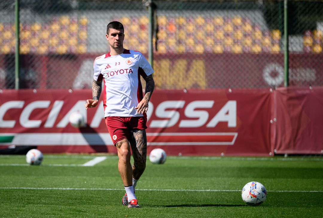 Trigoria, primo allenamento della pausa nazionali – FOTO GALLERY - immagine 36