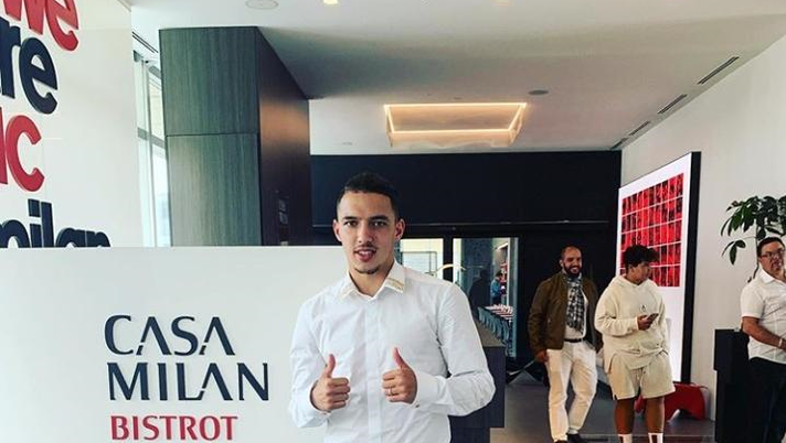 Ismael Bennacer al Bistrot Fourghetti 