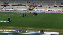 Torino-Pescara, le ultime dai campi: squadre in campo per il riscaldamento