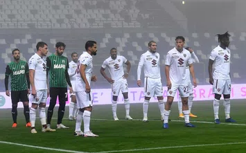  REGGIO NELL'EMILIA, ITALY - OCTOBER 23: A general view during the Serie A match between US Sassuolo and Torino FC at Mapei Stadium - Città del Tricolore on October 23, 2020 in Reggio nell'Emilia, Italy. (Photo by Alessandro Sabattini/Getty Images)