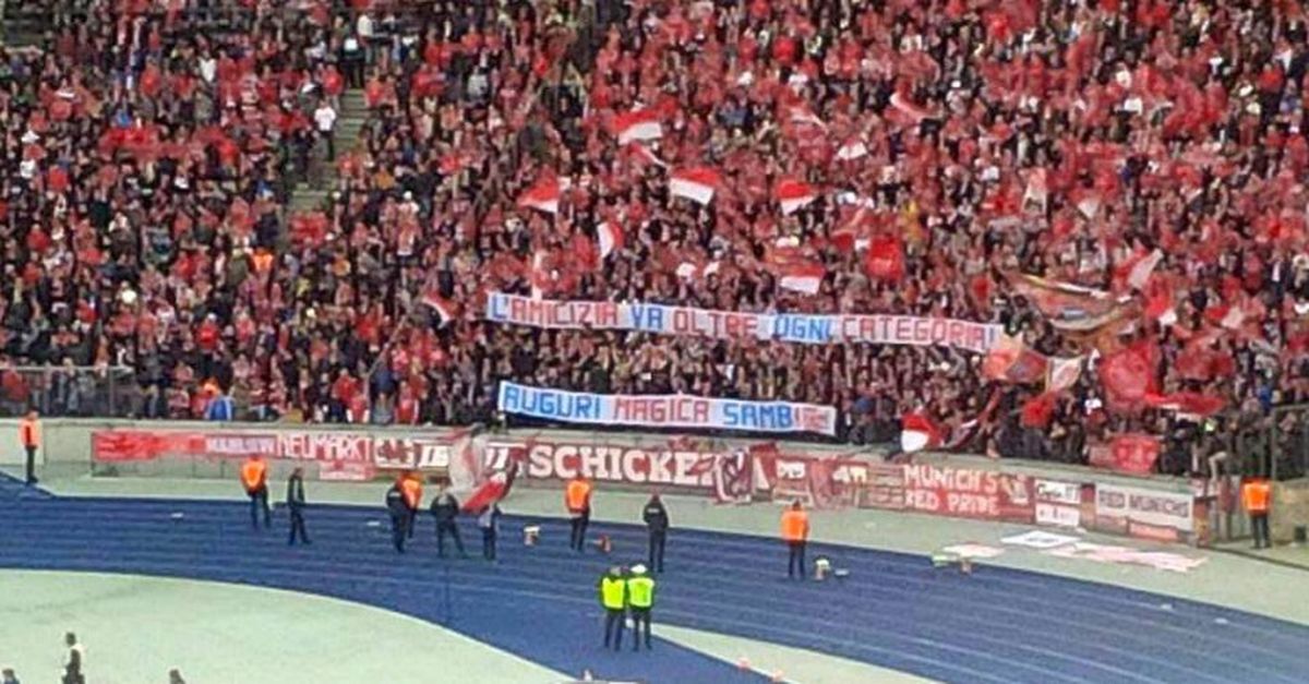 Bayern, Tifosi Festeggiano Promozione Samb A Berlino. Ecco Come è Nato ...