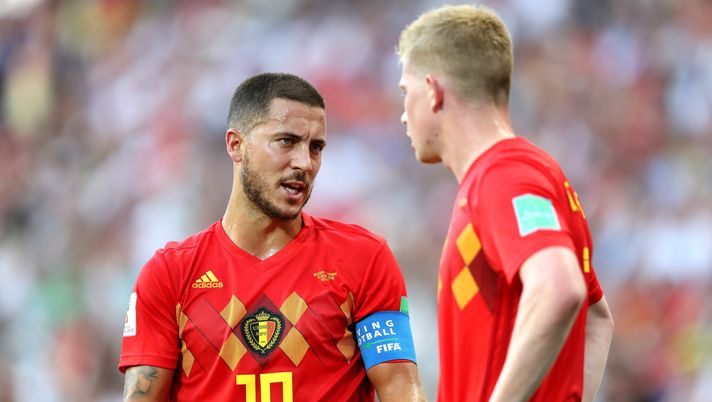 Eden Hazard e Kevin De Bruyne (Photo by Richard Heathcote/Getty Images) Eden Hazard e Kevin De Bruyne (Photo by Richard Heathcote/Getty Images)