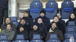 FOTO – La dirigenza del Milan a Bergamo