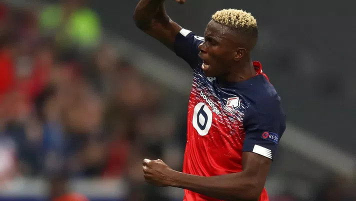 Victor Osimhen, ex attaccante del Lille (credits: GETTY Images)