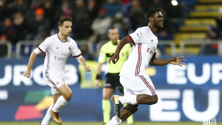 L'esultanza di Franck Kessié dopo un gol (acmilan.com) 