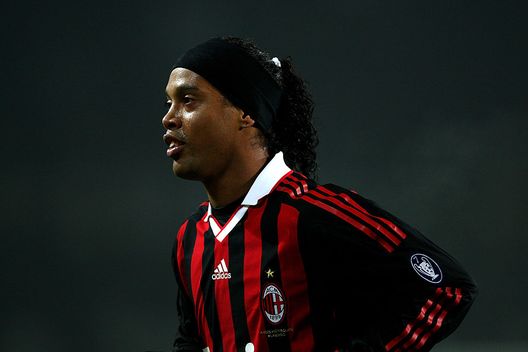  Ronaldinho dopo la doppietta alla Juventus (GETTY Images) 