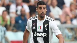 Juventus, possibile distorsione alla caviglia per Khedira