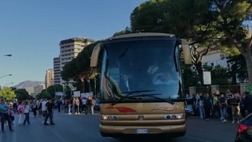 VIDEO Palermo-FeralpiSalò, l’arrivo del pullman dei gardesani al “Renzo Barbera”