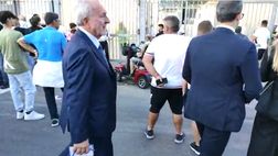 VIDEO Palermo-Padova, il presidente della Lega Pro Ghirelli è arrivato al “Barbera”