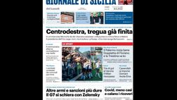 Prima Pagina, Giornale di Sicilia: “Il Palermo inizia bene, doppietta di Floriano…”