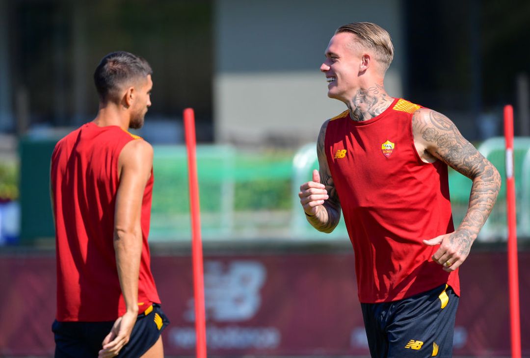 Trigoria, allenamento mattutino della Roma – FOTO GALLERY - immagine 11