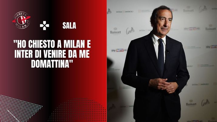 intervista Sala nuovo Stadio Milano Milan Inter