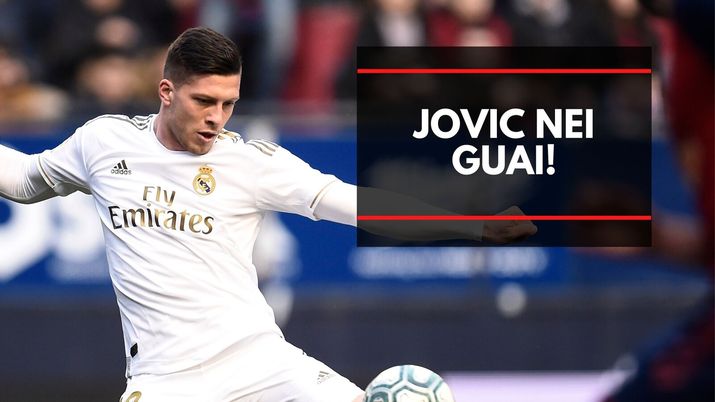Jovic, attaccante del Real Madrid e obiettivo di mercato AC Milan, rischia la galera 