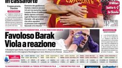 EDICOLA / CdS: Sbrighton, Roma spaziale: De Zerbi crolla. Viola a reazione