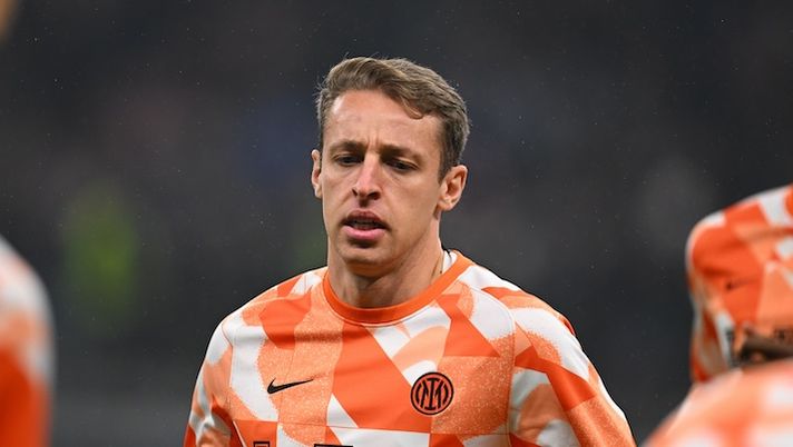 MILAN, ITALY - DECEMBER 12: Davide Frattesi of FC Internazionale during a training session prior to the UEFA Champions League match between FC Internazionale and Real Sociedad at Stadio Giuseppe Meazza on December 12, 2023 in Milan, Italy. (Photo by Mattia Ozbot - Inter/Inter via Getty Images) NEWS – Frattesi, Chiesa, Vlahovic, Hien, Koopmeiners, Luis Alberto, Rodriguez, Smalling: le novità - immagine 1