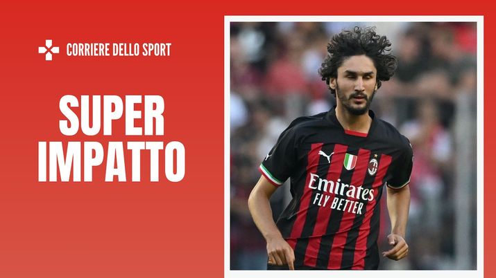 Yacine Adli AC Milan amichevole Colonia-Milan 1-2