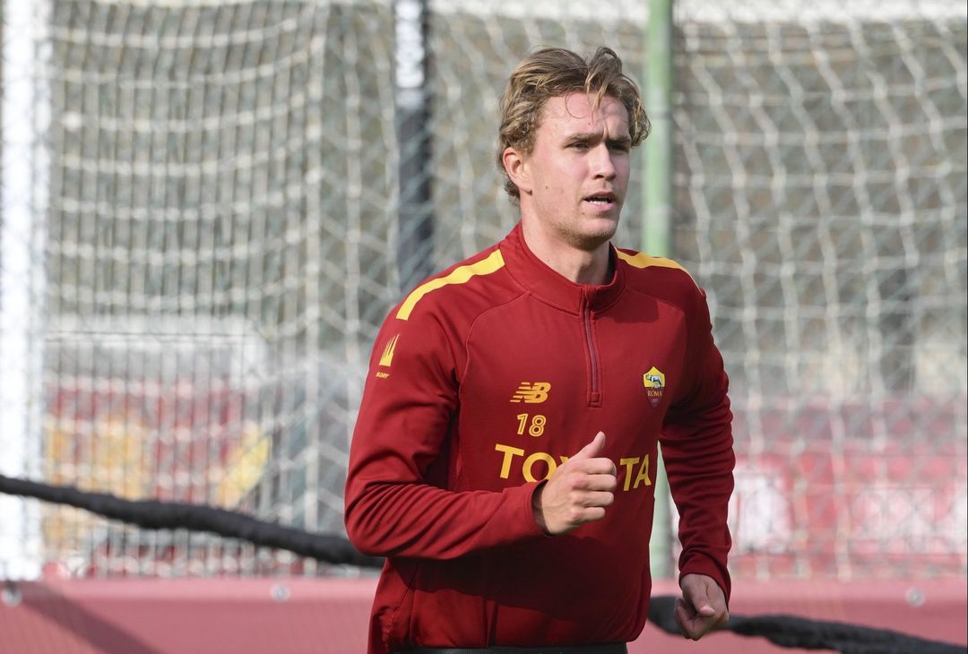 Roma, allenamento a Trigoria dopo la vittoria contro il Bologna – FOTO GALLERY - immagine 18