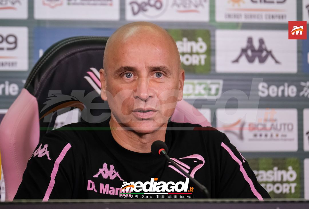 FOTO PALERMO, verso il Cosenza: Mister Eugenio Corini in conferenza stampa (Gallery) - immagine 4