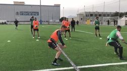 VIDEO Palermo, lavoro di forza e rapidità: le immagini della seduta mattutina