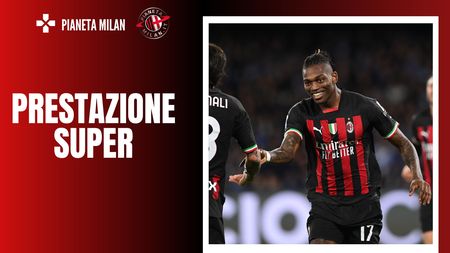 Rafael Leao esultanza Napoli Milan