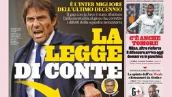 Prima Pagina, Gazzetta dello Sport: “Milan, a caccia di rinforzi. Inter e la legge di Conte”