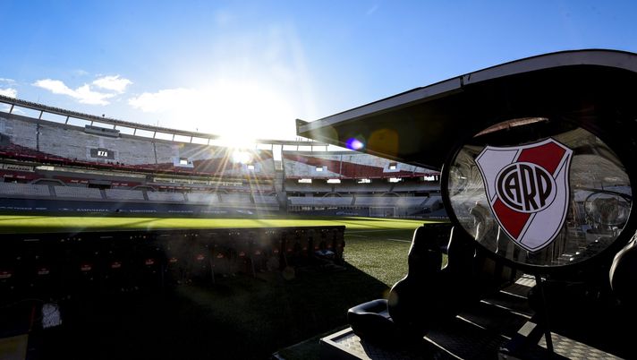 BUENOS AIRES, ARGENTINA - JULY 18: General view of Estadio Monumental Antonio Vespucio Liberti before a match between River Plate and Colon as part of Torneo 2021 of Liga Profesional de Futbol on July 18, 2021 in Buenos Aires, Argentina. (Photo by Marcelo Endelli/Getty Images) BUENOS AIRES, ARGENTINA - JULY 18: General view of Estadio Monumental Antonio Vespucio Liberti before a match between River Plate and Colon as part of Torneo 2021 of Liga Profesional de Futbol on July 18, 2021 in Buenos Aires, Argentina. (Photo by Marcelo Endelli/Getty Images)