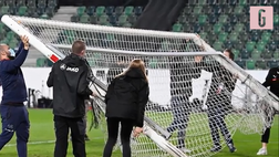 VIDEO Svizzera-Lituania, il match del San Gallo inizia con 20 minuti di ritardo: la porta è troppo alta! Le immagini